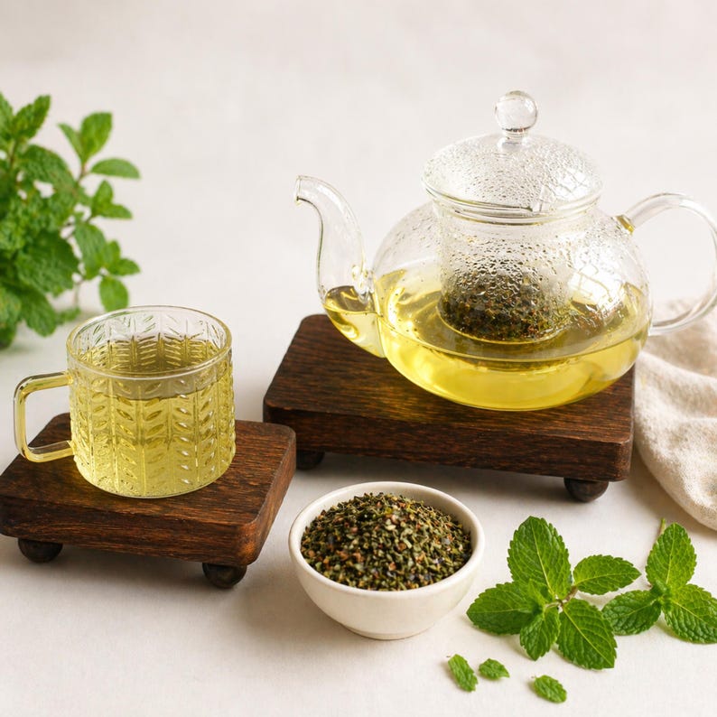 Peppermint loose leaf tea